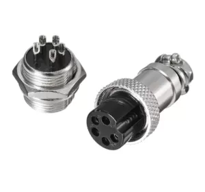 Đầu Nối GX16 5 Chân Đực-Cái GX16-5P